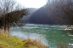 Rhone Wanderung La Plaine - Le Lignon