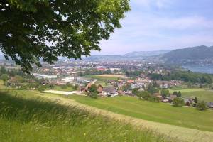 Strättlighügel Wanderung Allmendingen - Gwatt