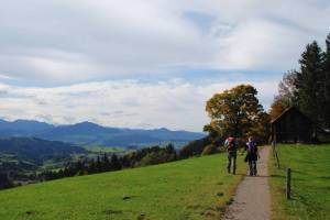 Wanderung Stein - Teufen - Trogen Eggen-Höhenweg