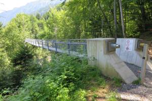 Wanderung Aeschiried - Leissigen Hängebrücke Spissibach