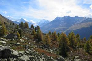 Val d'Anniviers Wanderung Tignousa - Zinal