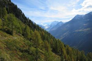 Val d'Anniviers Wanderung Tignousa - Zinal