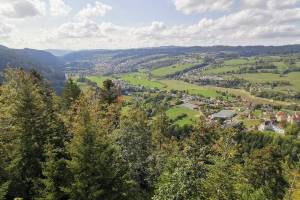 Aussicht Tour Jürgensen nach Frankreich