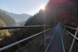 Hängebrücke Leiternweide