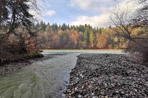 Rotache-Mündung in die Aare