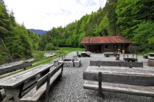 Schiers Salginatobel Rastplatz Chalchofä