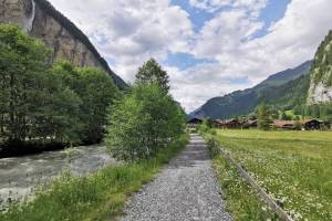 Lauterbrunnen Lütschinenpromenade