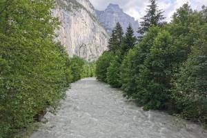 Lauterbrunnen Lütschinenpromenade