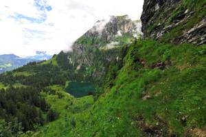 Aufstieg Axalp - Urserli, Hinterburgsee