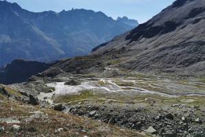 Wanderung Arolla - Cabane des Aiguilles Rouges - Pra Gra