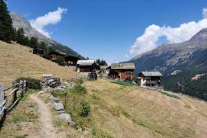 Sengg Wanderung Saas-Grund - Saas-Fee - Saas-Grund