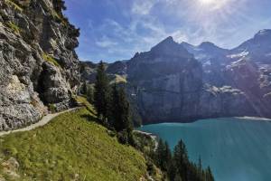 Oeschinensee Wanderung Kandersteg/Oeschinen - Oberbärgli