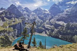 Oeschinensee Wanderung Kandersteg/Oeschinen - Oberbärgli