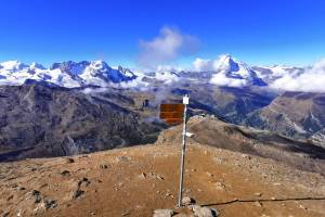 Zermatt Oberrothorn Gipfel