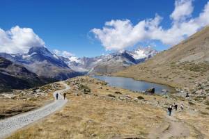 Zermatt Stellisee Matterhorn