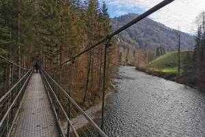 Drahtsteg Bütschwil Wanderung Lütisburg-Bruedertöbeli-Dietfurt