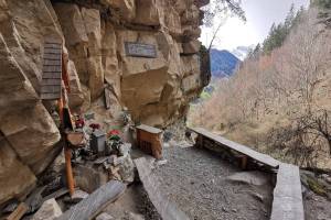 Kapellenweg Bürglen Lourdes-Grotte