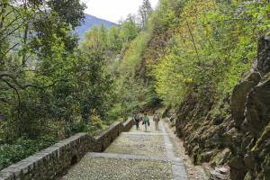 Aufstieg Sacro Monte Locarno