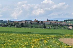 Romont Wanderung Sorens - Berlens - Romont