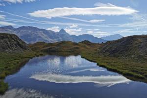 Namenloses Seelein am Berninapass