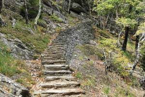 Aufstieg von Caccior nach Soglio