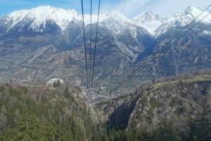 Seilbahn Unterbäch - Raron