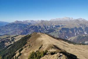 Aussicht vom Chrüz Richtung Westen