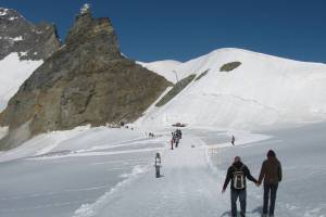 Wanderung Jungfraujoch - Mönchsjochhütte