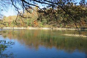 Aare zwischen Schinznach und Brugg