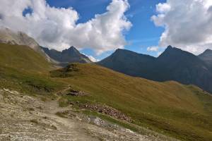 Wanderung Rinderhütte - Restipass - Lauchernalp