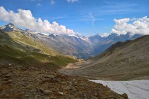 Wanderung Rinderhütte - Restipass - Lauchernalp