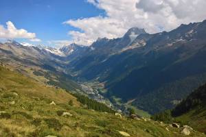 Wanderung Rinderhütte - Restipass - Lauchernalp