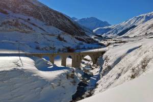 Winterwanderung Realp - Andermatt