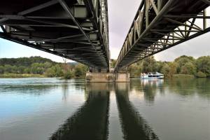 Rhein Wanderung Zurzach - Koblenz - Leibstadt