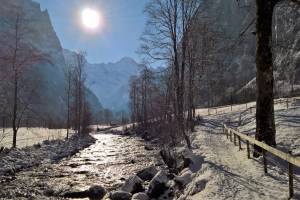 Lauterbrunnen Lütschinenpromenade