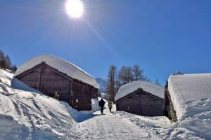 Winterwanderung Zermatt Tufteren