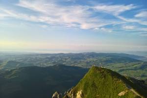 Aussicht vom Schäfler zum Bodensee