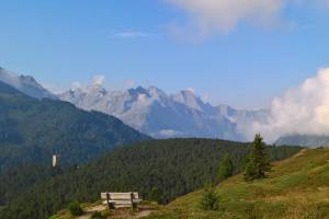 Maloja Wanderung Maloja - Lunghin-Pass - Bivio