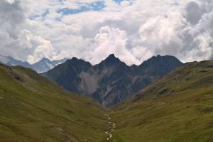 Wanderung Maloja - Lunghin-Pass - Bivio