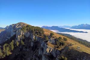 Niederhorn Blick zum Gemmenalphorn