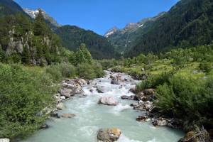 Gadmerwasser Wanderung Steingletscher - Gadmen